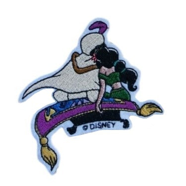 Arabian Nights 'Jasmine and Prince Ali | Magic Carpet' Embroidered Patch