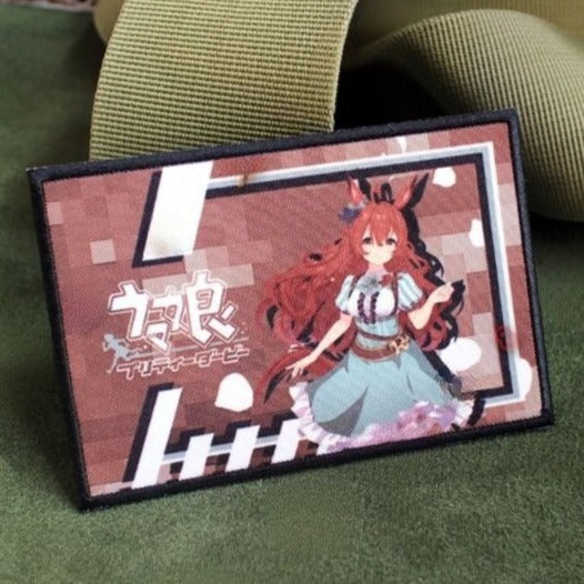 Uma Musume: Pretty Derby 'Mejiro Bright' Embroidered Velcro Patch