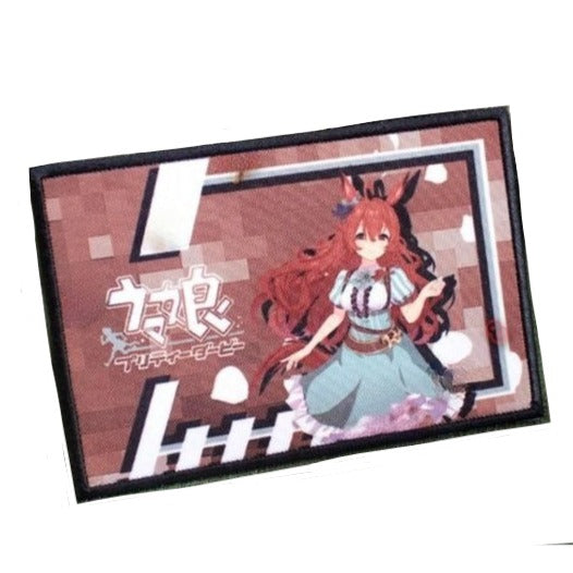 Uma Musume: Pretty Derby 'Mejiro Bright' Embroidered Velcro Patch