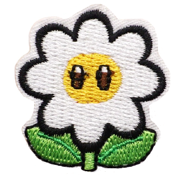 Mushroom Kingdom Bros. 'Flower' Embroidered Patch