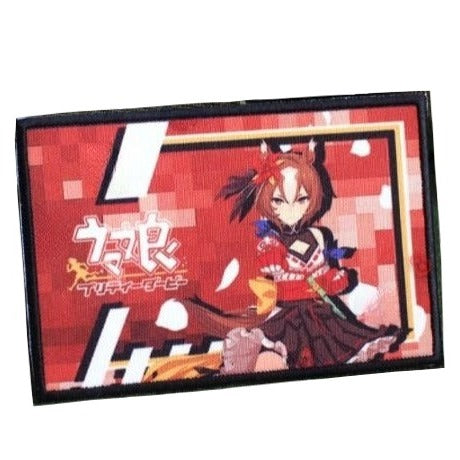 Uma Musume: Pretty Derby 'Yaeno Muteki' Embroidered Velcro Patch