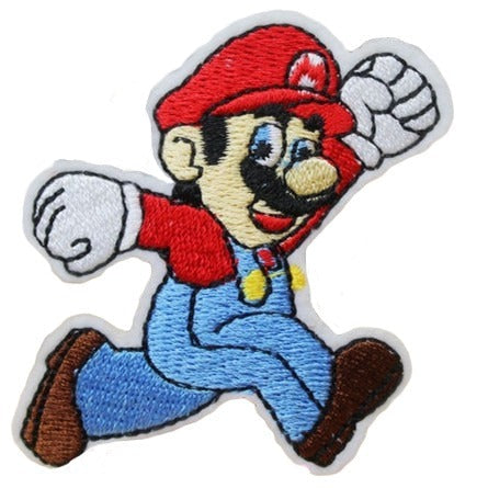 Mushroom Kingdom Bros. 'Mario | Running' Embroidered Patch