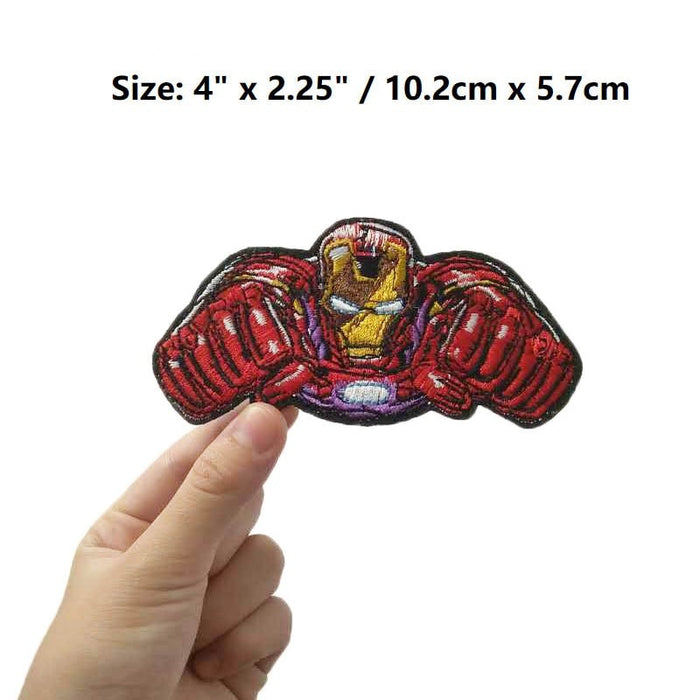 Iron Man 'Fists' Embroidered Patch