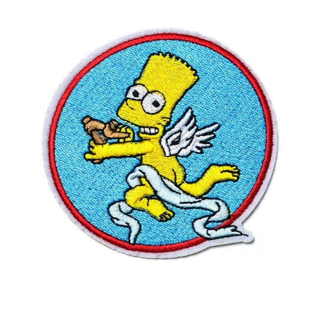 Springfield Angel Springfield 'Baby Bart | Angel Wings' Embroidered Patch