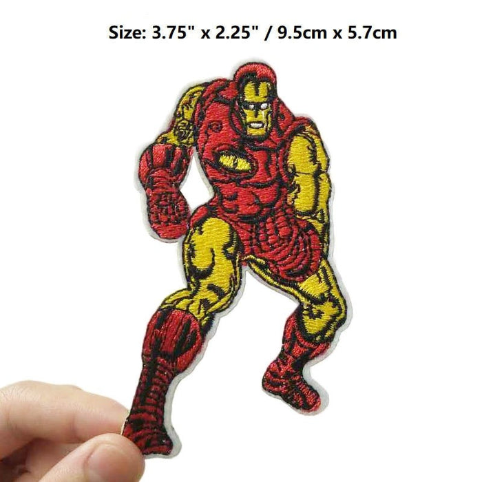 Iron Man 'Strong' Embroidered Patch