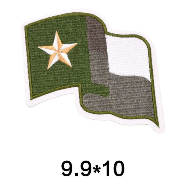 North Texas Battle Flag Embroidered Patch