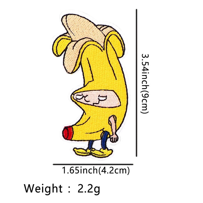 Hey Arnold! 'Banana Costume' Embroidered Patch