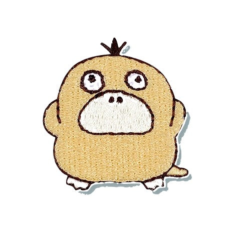 Pocket Monster 'Cute Psyduck | Looking Up' Embroidered Patch