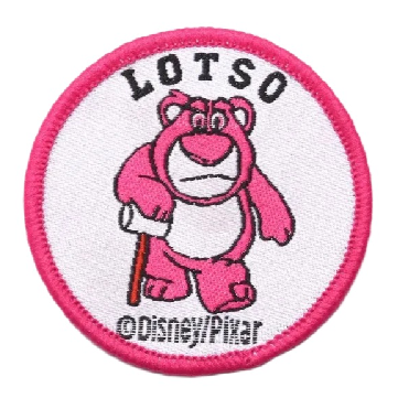 Andy's Room 'Lotso | Round' Embroidered Patch
