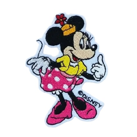 Mickey Mouse Clubhouse 'Minnie Mouse | Posing' Embroidered Patch