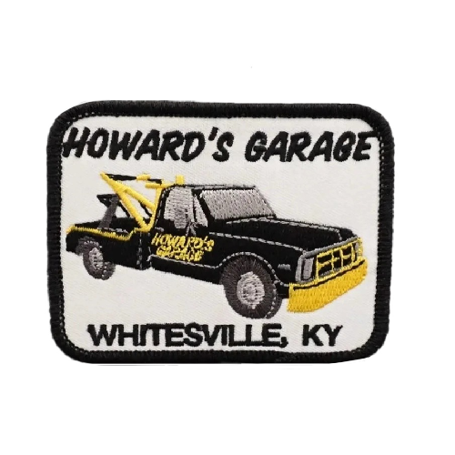 Off-Road Vehicles 'Howard's Garage' Embroidered Velcro Patch