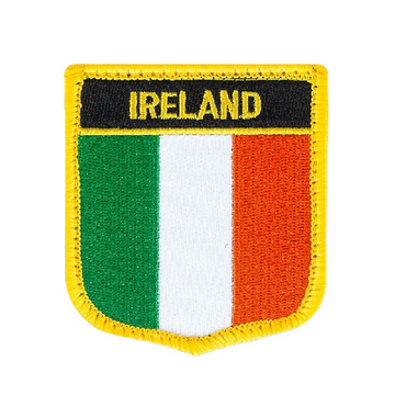 Ireland Flag '1.0' Embroidered Velcro Patch