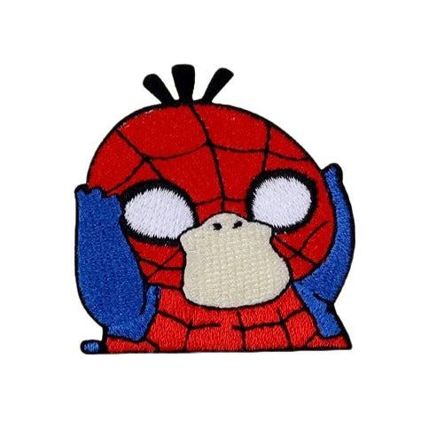 Pocket Monster 'Psyduck x Spider-Man' Embroidered Patch