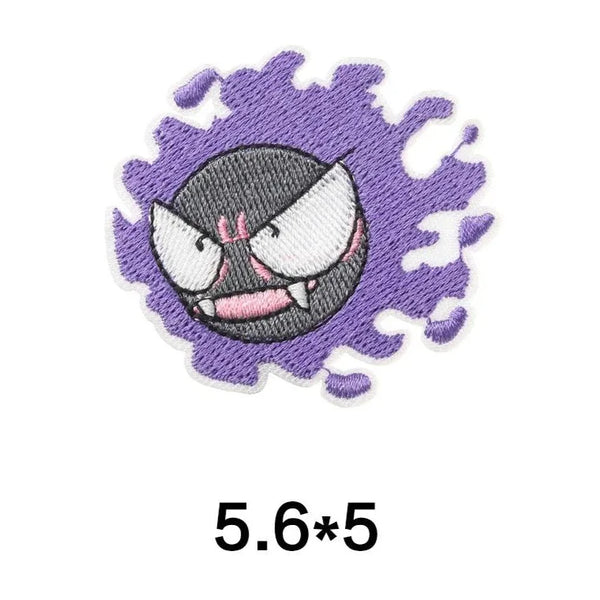 Pocket Monster 'Gastly Ghost' Embroidered Patch