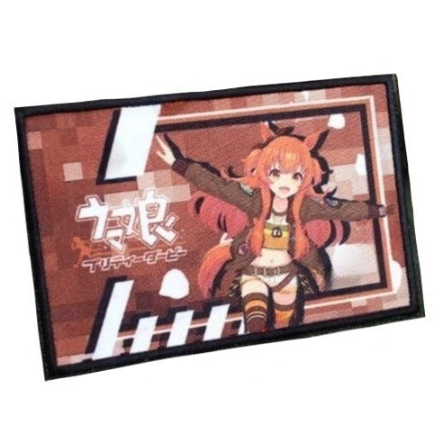 Uma Musume: Pretty Derby 'Mayano Top Gun' Embroidered Velcro Patch