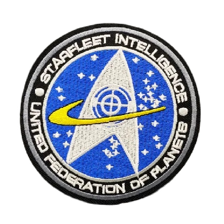 Star Trek 'Starfleet Intelligence | United Federation of Planets' Embroidered Patch