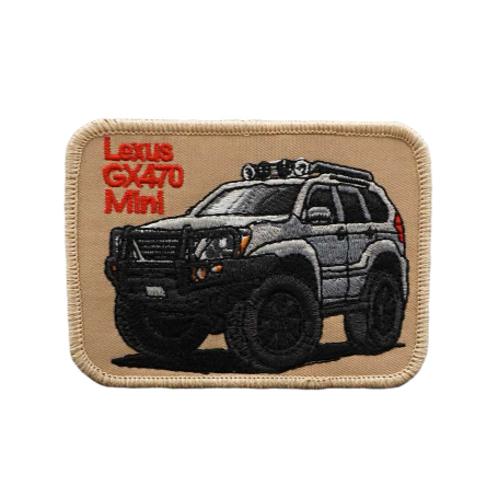Off-Road Vehicles 'Lexus GX470 Mini' Embroidered Patch