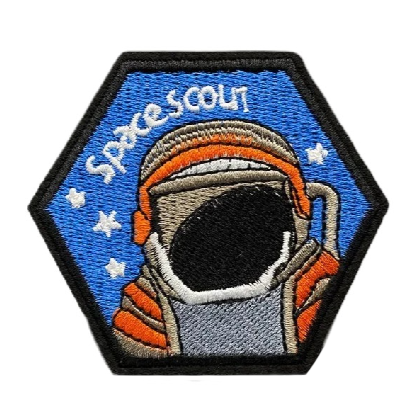 Astronaut 'Space Scout' Embroidered Patch
