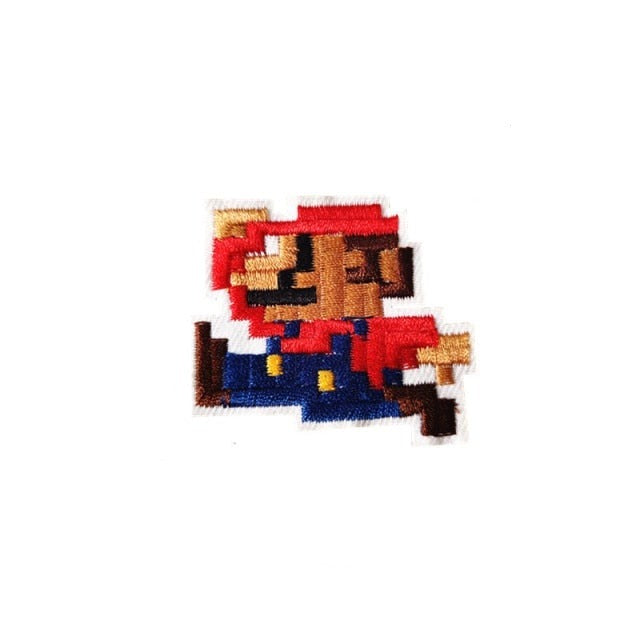 Mushroom Kingdom Bros. 'Mario | Jumping' Embroidered Patch