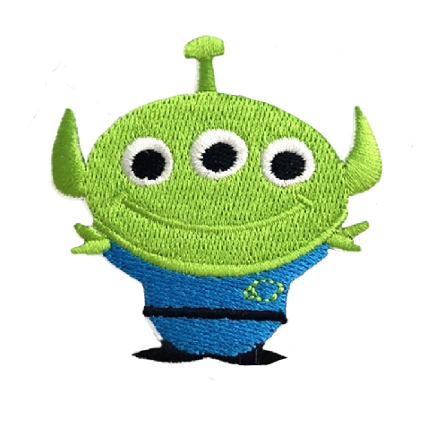 Toy Story 'Three Eyed Alien | Peace Sign' Embroidered Patch