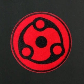 Shippuden 'Madara's Mangekyo Sharingan' Embroidered Velcro Patch