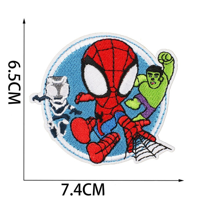 Avengers 'Black Panther | Spider-Man | Hulk' Embroidered Patch