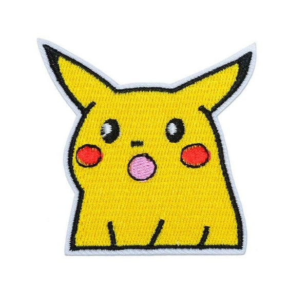 Pocket Monster 'Pikachu | Surprised' Embroidered Patch