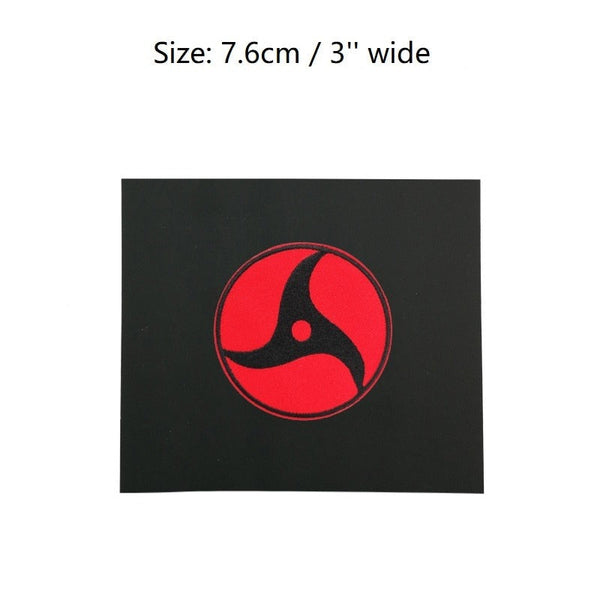 Shippuden 'Itachi's Mangekyo Sharingan' Embroidered Patch