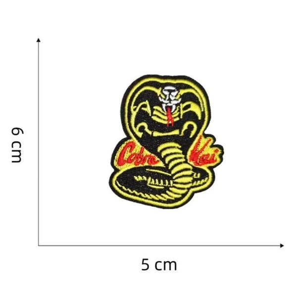 The Karate Kid 'Cobra Kai' Embroidered Patch