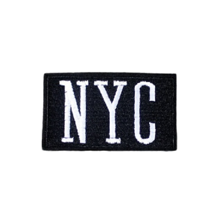 Music 'NYC' Embroidered Patch