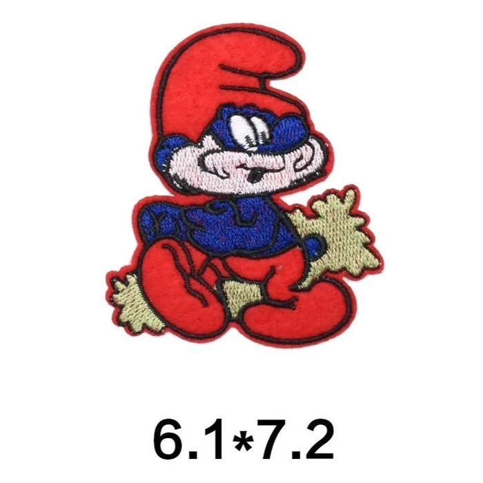The Smurfs 'Papa Smurf | Sneaking' Embroidered Patch