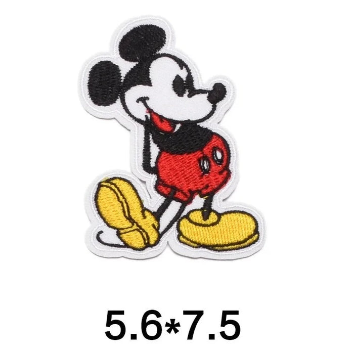 Mickey Mouse 'Stretching Leg | 1.0' Embroidered Patch