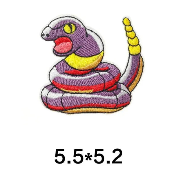 Pocket Monster 'Ekans' Embroidered Patch