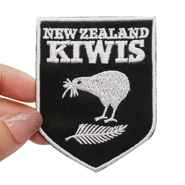 Emblem 'New Zealand Kiwis' Embroidered Patch