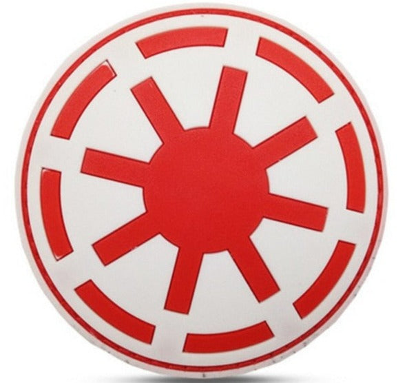 Empire and Rebellion 'Galactic Republic Symbol | 2.0' PVC Rubber Velcro Patch