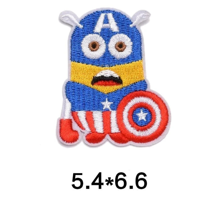 The Minion 'Dave | Captain America 1.0' Embroidered Patch