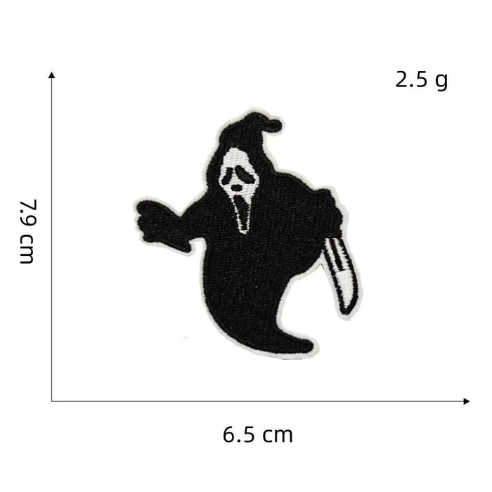 Scream 'Ghostface | Scaring' Embroidered Patch