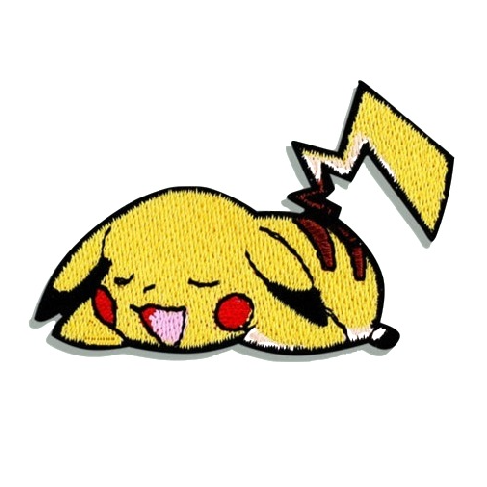Pocket Monster 'Pikachu | Sleeping | 1.0' Embroidered Patch