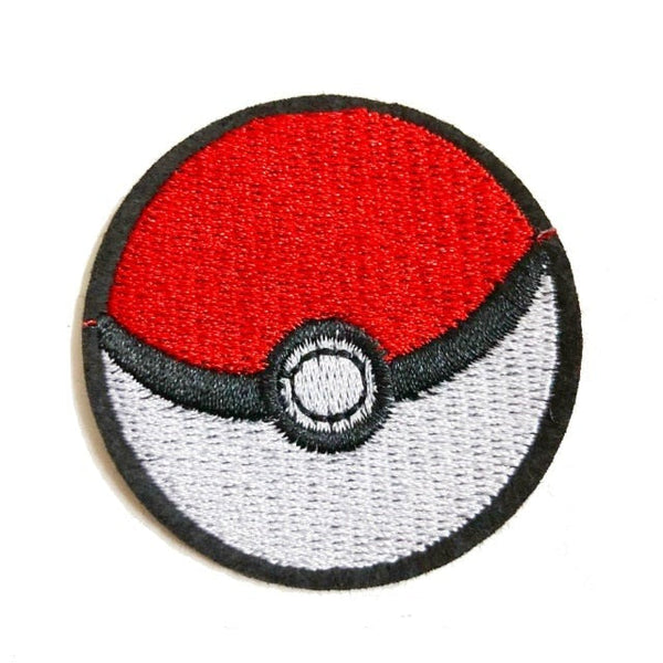 Pocket Monster 'Pokeball 1.0' Embroidered Patch