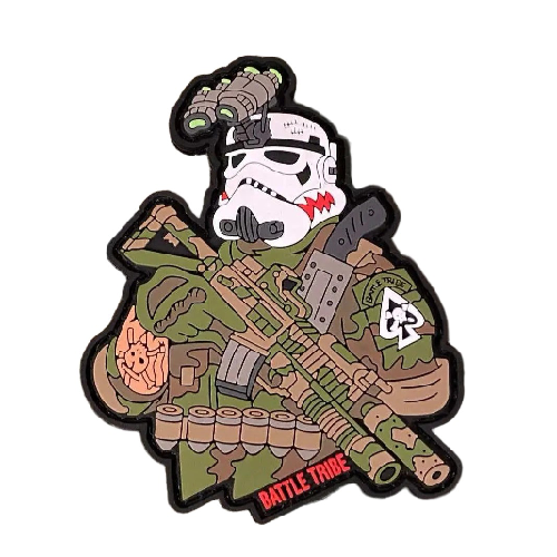 Empire and Rebellion 'Stormtrooper | Tactical Gear' PVC Rubber Velcro Patch