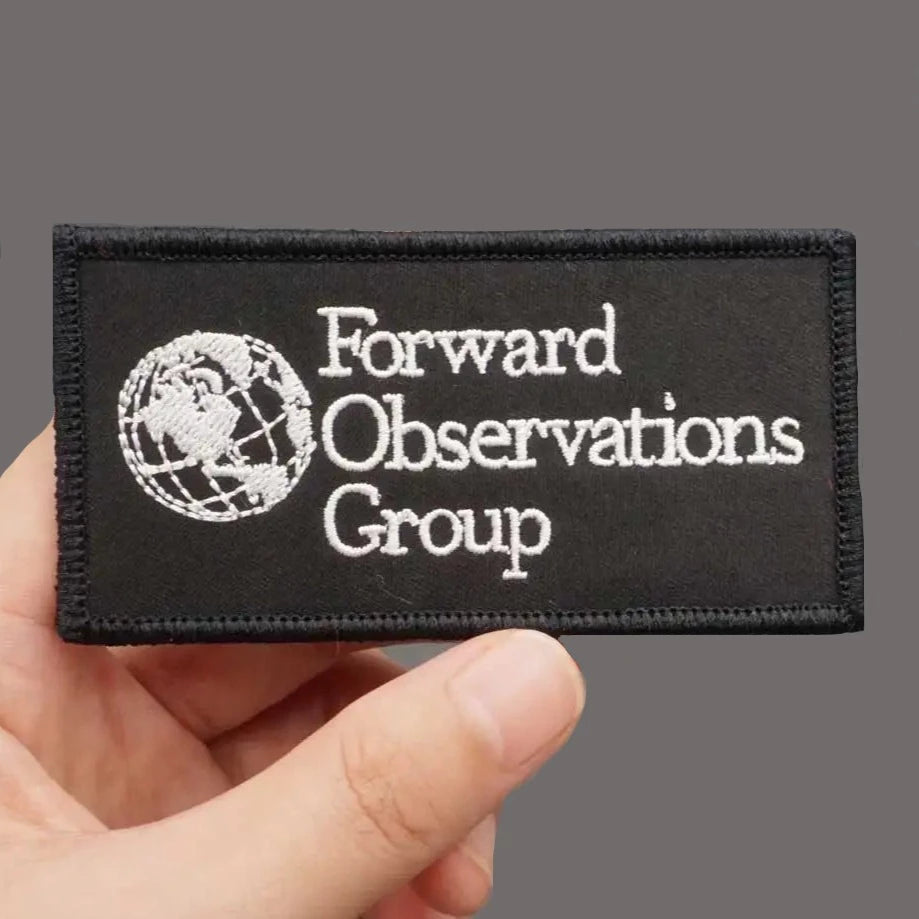 Forward Observations Group 'Logo' Embroidered Velcro Patch