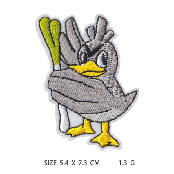 Pocket Monster 'Farfetch'd 1.0' Embroidered Patch