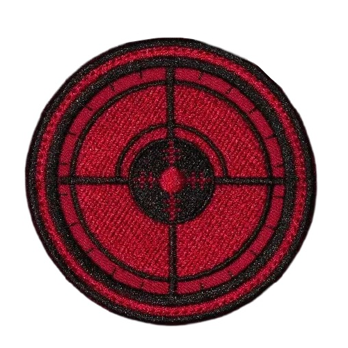 Daredevil 'Bullseye | Shooting Target 1.0' Embroidered Velcro Patch