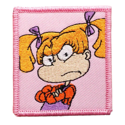 Rugrats 'Angelica Pickles | Grumpy' Embroidered Patch