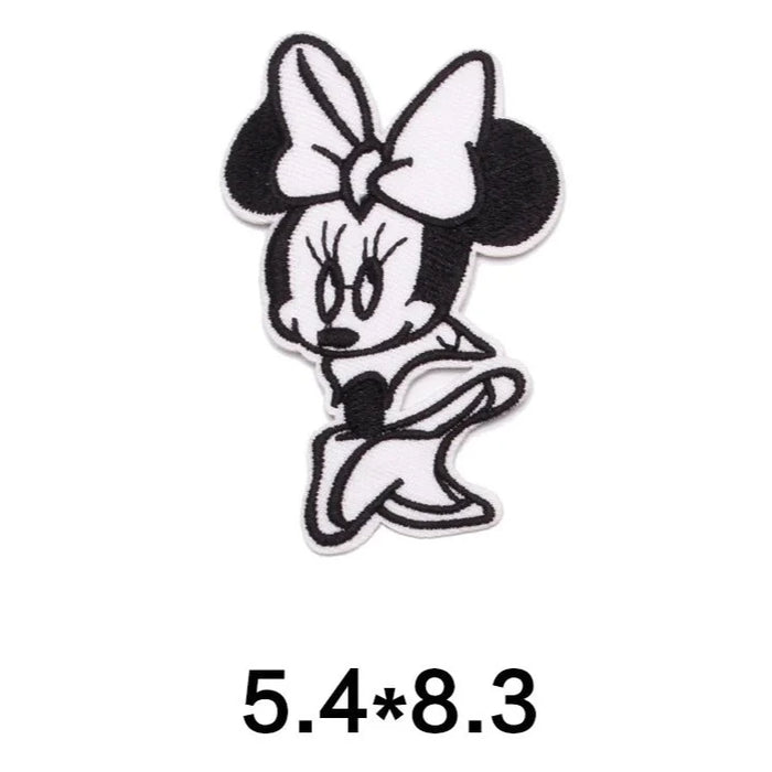 Mickey Mouse 'Black Minnie | Pose' Embroidered Patch