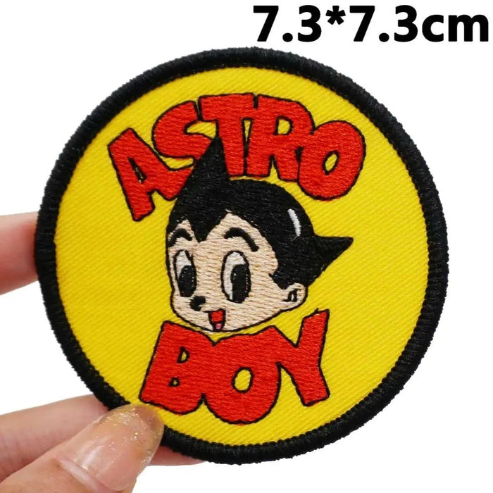 Astro Boy 'Head | Round' Embroidered Patch