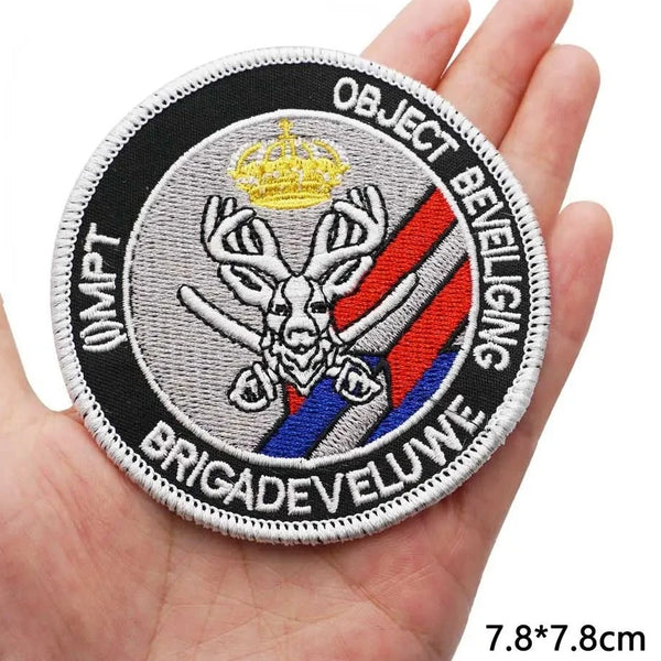 Military Tactical 'Brigade Veluwe' Embroidered Patch