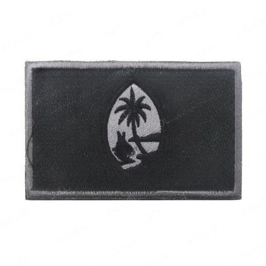 Flag of Guam Embroidered Velcro Patch