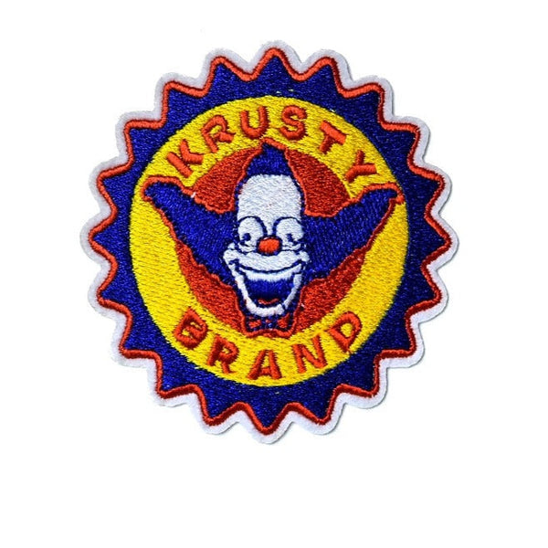 Springfield 'Homer Clown Face | Krusty Brand' Embroidered Patch