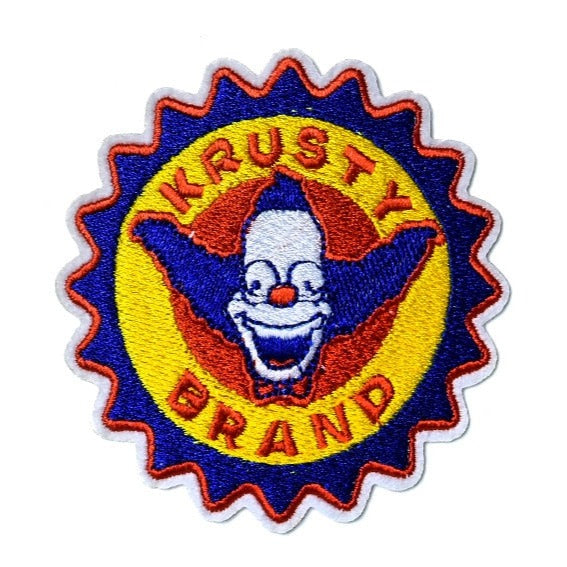 Springfield 'Homer Clown Face | Krusty Brand' Embroidered Patch